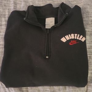 Vintage Nike Whistler Large 1/4 Zip Sweatshirt